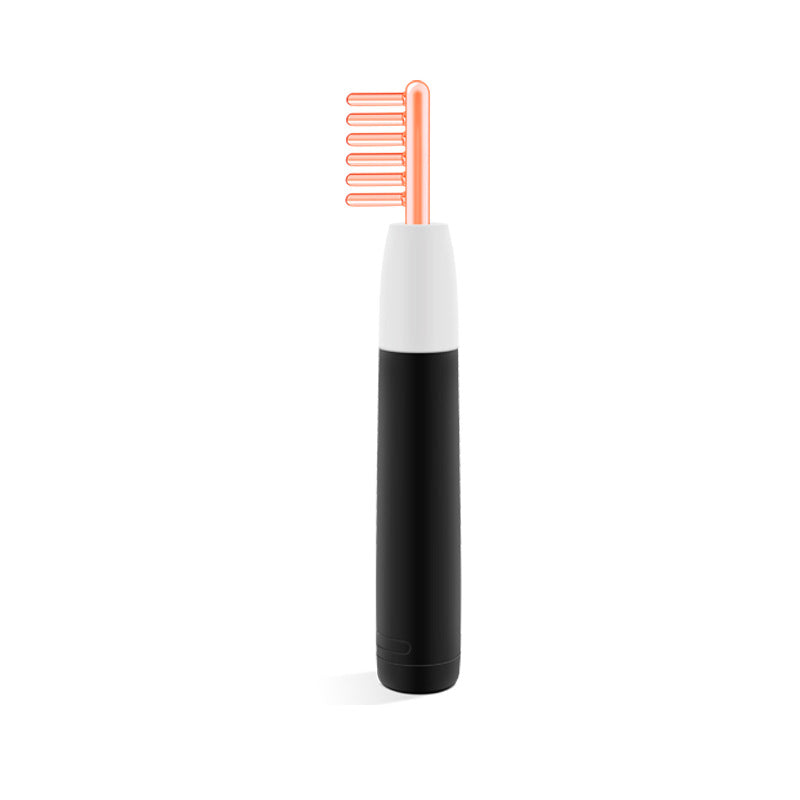 High-Frequency Electrotherapy Wand 4-in-1 Electrotherapy Device Facial Care Comb Rechargeable