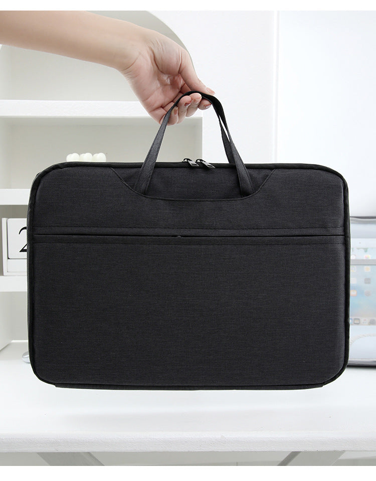 Source Factory Laptop Bag 14inch 15inch Computer Bag Portable Laptop Bag Lightweight Business Briefcase